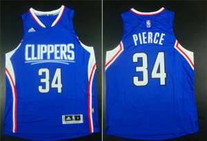 Maillot De Basket Los Angeles Clippers Paul Pierce 34 New Pattern Bleu